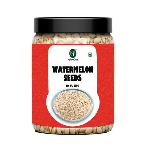 NatureOnus Premium Watermelon Seeds 300g | Raw Watermelon Seeds for ...