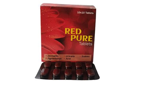 RED-PURE Tablets Care Botanicals