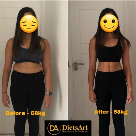 Transformation Post ️ Weight - 68kg to 58kg ️ Time - 4 months ️ Food ...