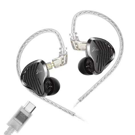GK KUNTEN Dynamic In-Ear Monitor Wired IEM, 10mm Super-Linear DD Driver ...