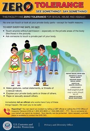 Youth Zero Tolerance of Sexual Abuse and Assault Poster (Ages 14 and ...