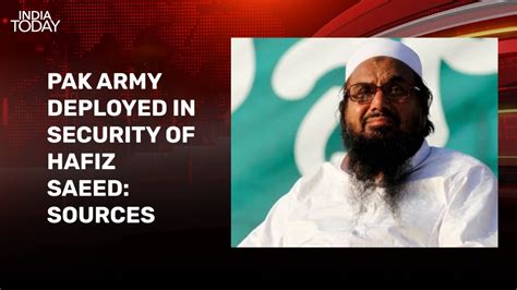 Hafiz Saeed's security increased significantly after Pahalgam terror ...