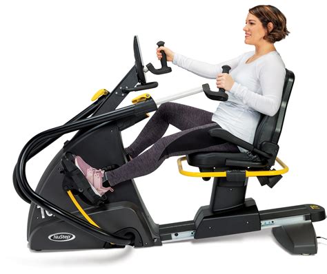 NuStep T6 MAX Recumbent Cross Trainer - SportsMed Fitness