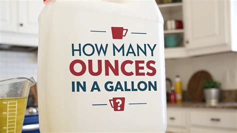 How Many Ounces in a Gallon: A Complete Guide to Liquid Conversions ...