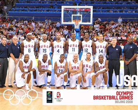 usa basketball olympic team 2008 photo | Team usa basketball, Olympic ...