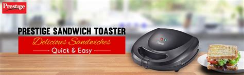 Buy Prestige PSQFB 41490 700-Watt Sandwich Toaster (Black) Online at ...