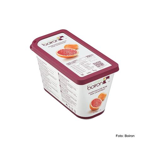 Purea di pompelmo Rosa Boiron, non zuccherata, 1 kg, Guscio in PE ...