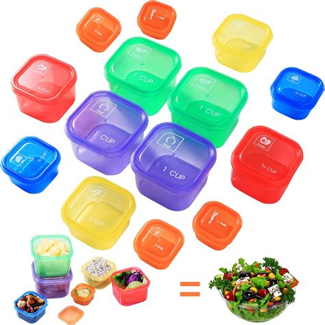 Amazon.com: Efficient Nutrition Portion Control Containers DELUXE Kit ...