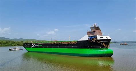 Electramar, AtoB@C Shipping's first hybrid vessel successfully launched ...