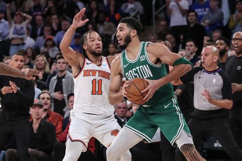 New York Knicks vs Boston Celtics predicted starting lineups and depth ...