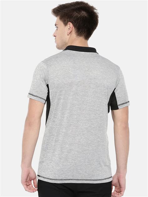 Buy Fila Dark Grey Everfresh Solid Polos @ Rs 315 | Fila India