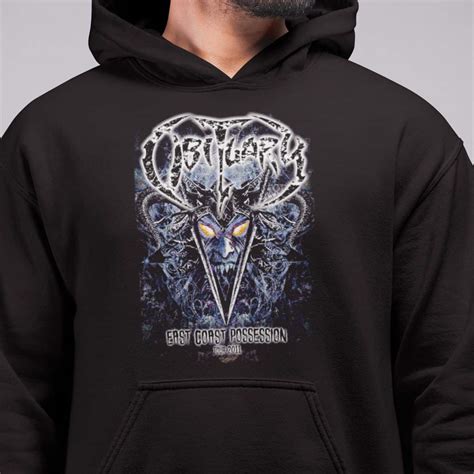 Obituary Band Hoodie, Obituary Concert Artwork Hooded Sweatshirt, Death ...