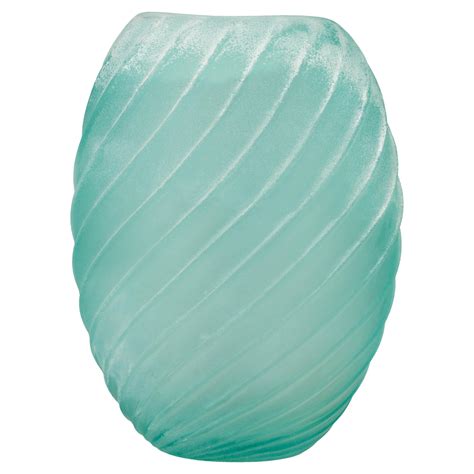 Scavo Cenedese Blue Glass Vase from the 1950s For Sale at 1stDibs