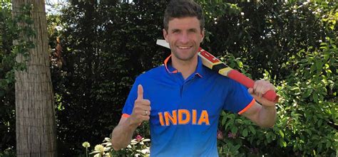 Football Meets Cricket: Thomas Muller Cheers For Virat Kohli Co In A ...