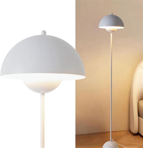 Modern Floor Lamp for Living Room, Industrial Tall Standing Lamp for ...