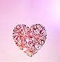 Decals Design 'Heart Floral' Wall Sticker (PVC Vinyl, 60 cm x 60 cm ...