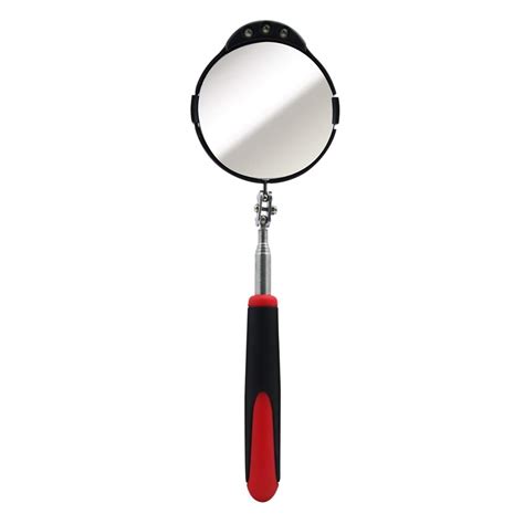 Ullman Devices HTS-2LT LED Light Telescoping Inspection Mirror, 3-3/8 ...