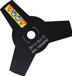 AEGON 3 Teeth Blade Attachment for Brush Cutter/Grass Cutter/Trimmer ...
