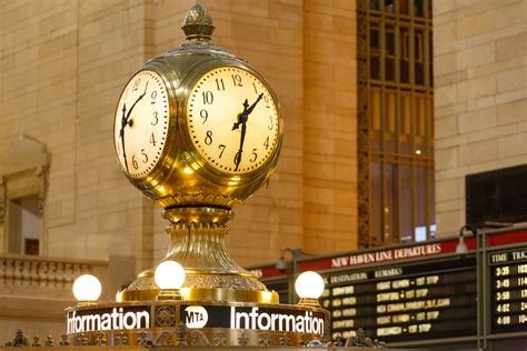 Grand Central Terminal Clock Free Stock Photo - Public Domain Pictures