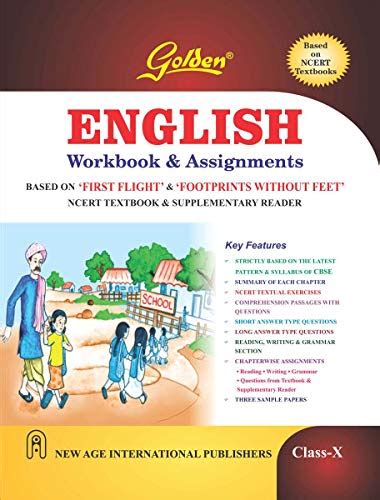 Golden Class 10 English Workbook & Assignments (First Flight ...