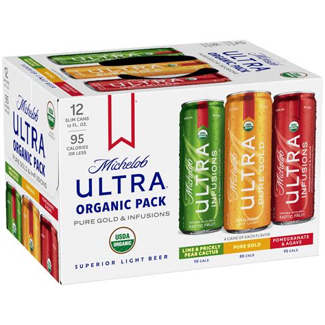 Michelob Ultra Organic Variety Pack, 12 Pack 12 fl. India | Ubuy