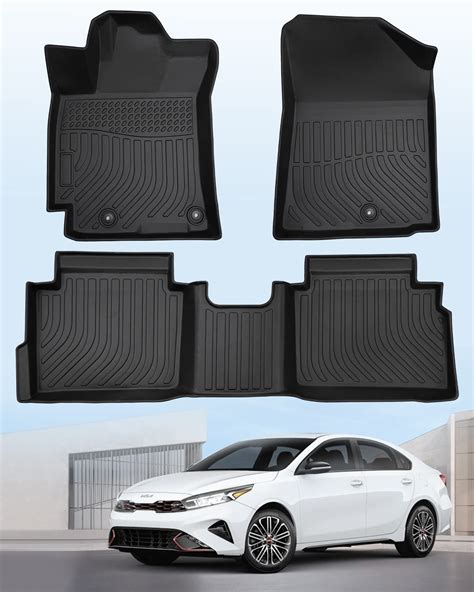 for 2019-2023 Kia Forte Floor Mats, All Weather for 2019 2020 2021 2022 ...