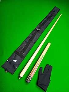 Buy CLUB 147 Combo of Snooker and Pool Bridge Cue Stick with Cue Cover ...