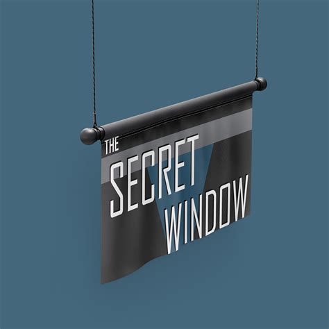 Image result for Secret Window Poster Set