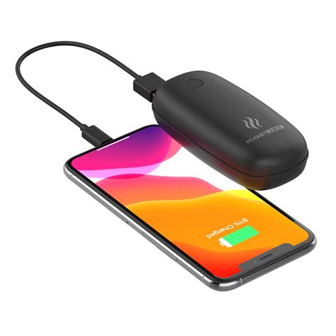 Pocket Juice Hybrid Heat, Rechargeable Pocket Hand Warmer and 5200mAh ...