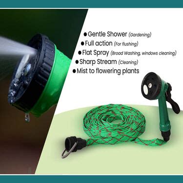 Hose Pipe with Spray Gun + Rotating Jet Tap Free– Shopper52