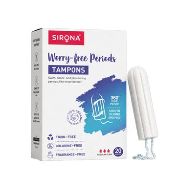 Menstrual Tampons Online in India – Sirona Hygiene Private Limited