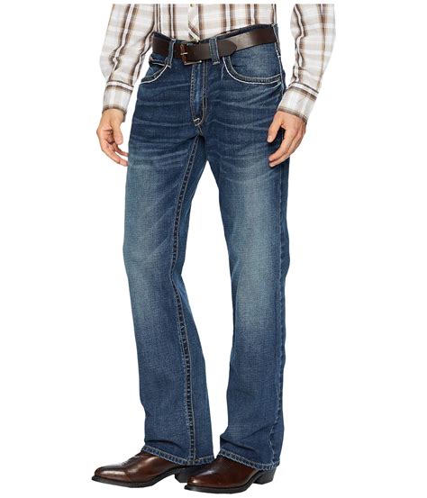 Ariat Denim M4 Low Rise Bootcut Jeans In Silverton in Taupe (Blue) for ...