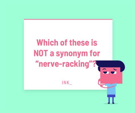 Define Nerve-Racking Synonym at Alaina Logan blog