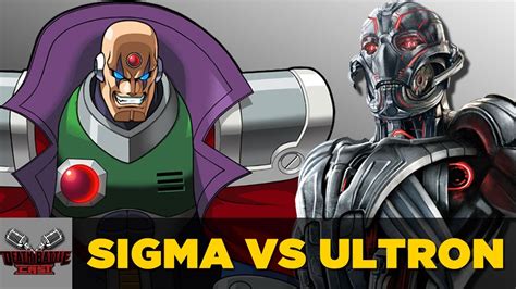Sigma VS Ultron | DEATH BATTLE Cast - YouTube