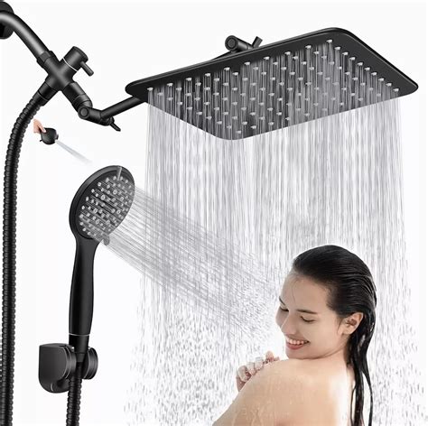 Regaderas para Baño de Lluvia de Alta Presión, Set de 10'' Cabeza de ...