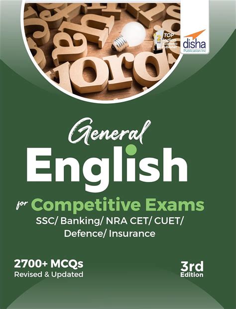 Buy Disha General English for Competitive Exams - SSC/ Banking/ NRA CET ...