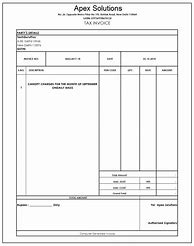 Image result for GST Tax Invoice Format in Excel