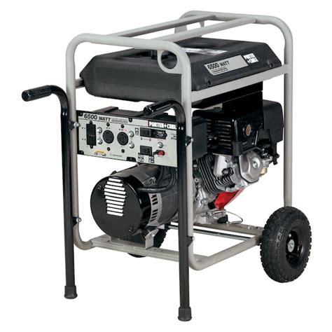 PORTER-CABLE 6500-Watt Portable Generator at Lowes.com