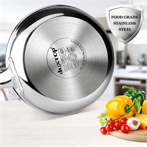 Buy Duxtop Stainless Steel Stir Fry Pan Kitchen Induction Cookware 8 ...