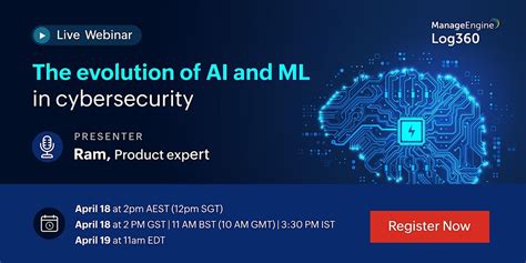 The evolution of AI and ML in cybersecurity, April 19 2023 | Online ...