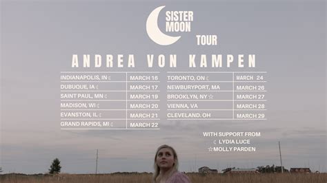 Andrea von Kampen shares new single and tour dates • WithGuitars