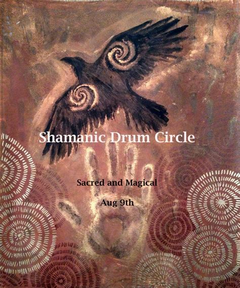 Shamanic Drum Circle - August 2024, Cwmbran Community Centre, 9 August ...