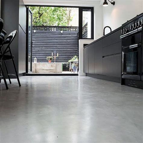 70 Smooth Concrete Floor Ideas for Interior Home (33) | Polished ...