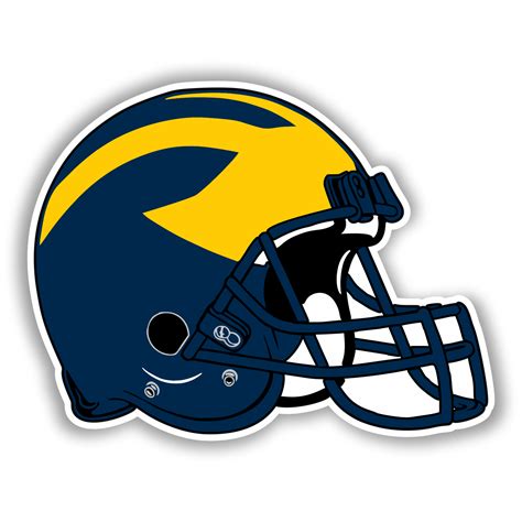 Michigan Wolverines - Helmet - Iron On - Custom Size - Biggest Decal Shop