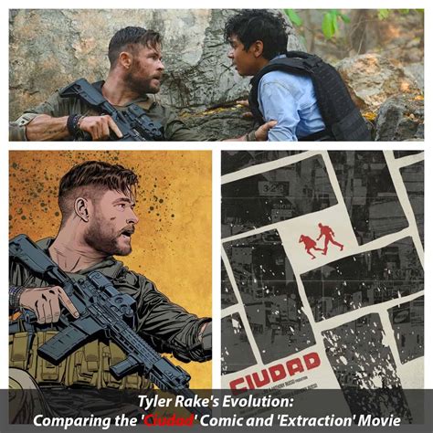 Tyler Rake's Evolution: Comparing The 'Ciudad' Comic And 'Extraction' Film