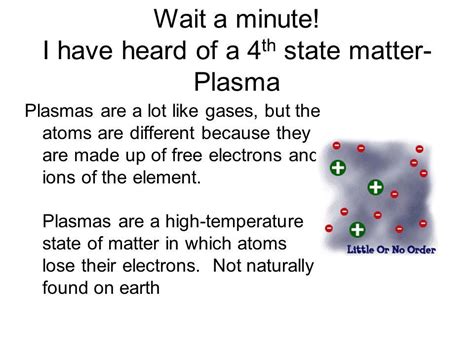 Write a short note on fourth state of matter plasma - Brainly.in