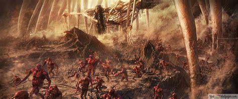 Attack On Titan : Eren Yeager Founding Titan & The Rumbling 4K wallpaper download