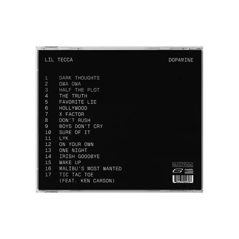Lil Tecca - DOPAMINE CD