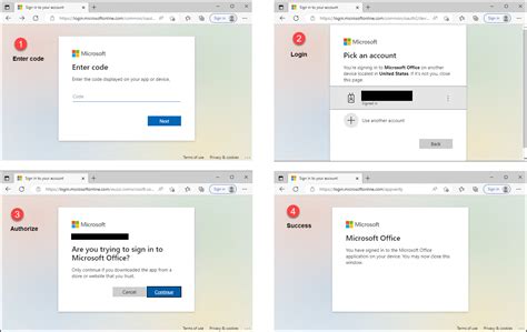 Image result for Device Code Phishing Process