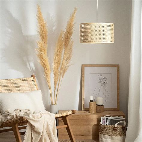 Rattan Webbing Hanging Lamp – Akway